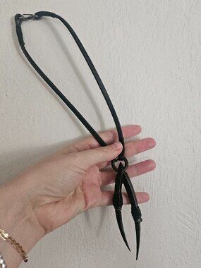 AnuTera Pedipalp Necklace with Crystals